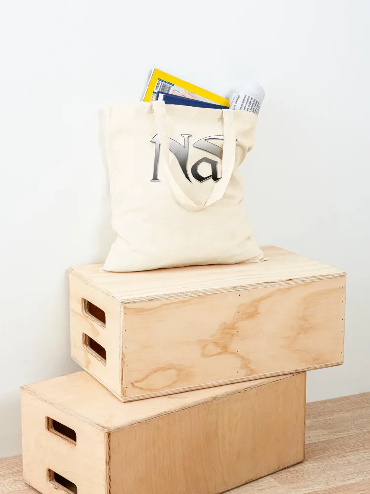 حقيبة تسوق بشعار Nas حقيبة تسوق للنساء حقيبة تسوق قماشية تحمل شعار حقائب اليد النسائية #4