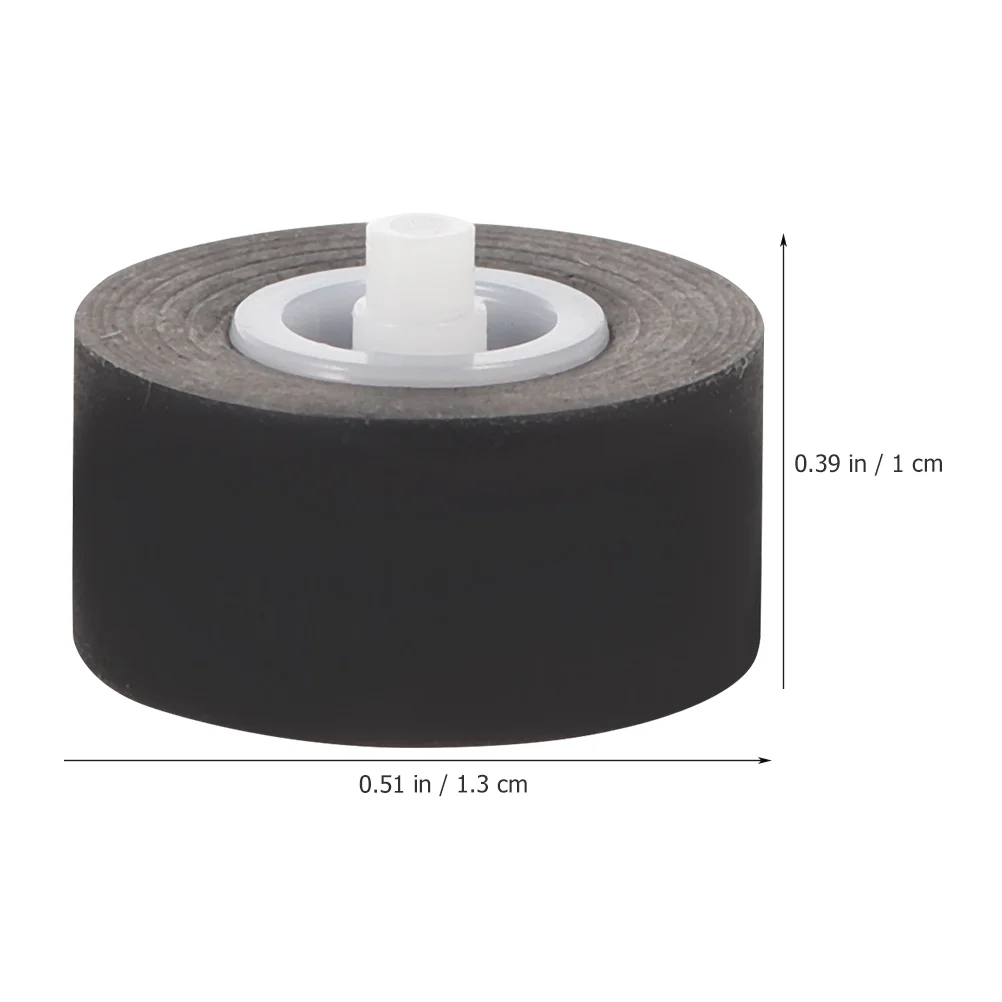 Pinch Roller voor Audio Radio Supplies Tape Zwart Gemeenschappelijke reparatie Magnetisch