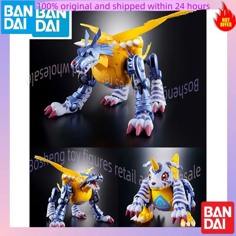 الأصلي بانداي Digivolving الأرواح 02 المعادن Garurumon Digimon مغامرة في المخزون أنيمي عمل جمع أرقام نموذج اللعب