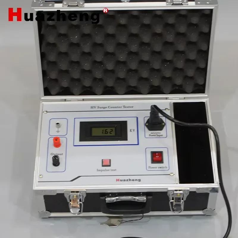 Huazheng Electric 3kV Portable Lightning Arrester Test Equipment Discharge Counter Test Instrument for Electric Safety - view 4