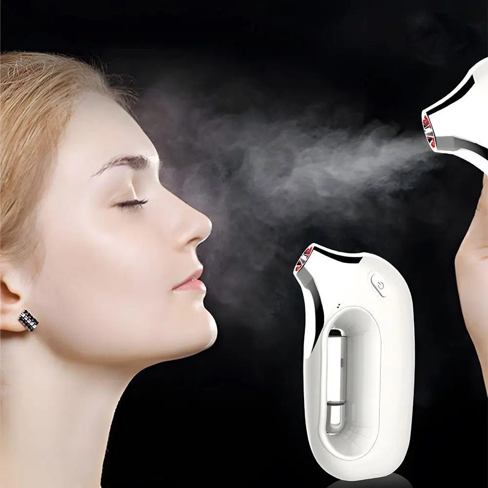 New Handheld Oxygen Injection Instrument Facial Skin Moisturizing Mist Sprayer Airbrush Upgraded Mini Portable Oxygen Cylinder