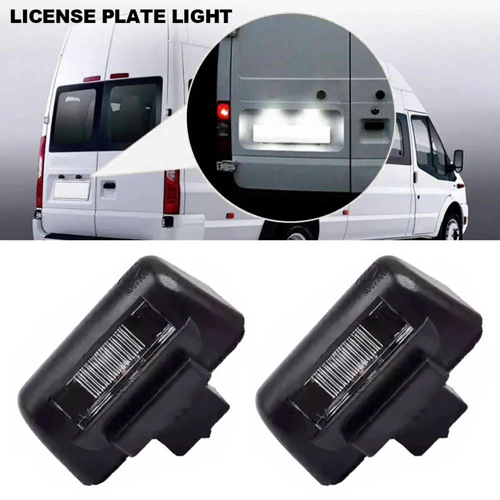 For Ford Transit Connect 2002-2013 OEM 4388111 1/2Pcs Car License Number Plate Light For Ford Transit MK4 MK5 MK6 MK7 1985-2013