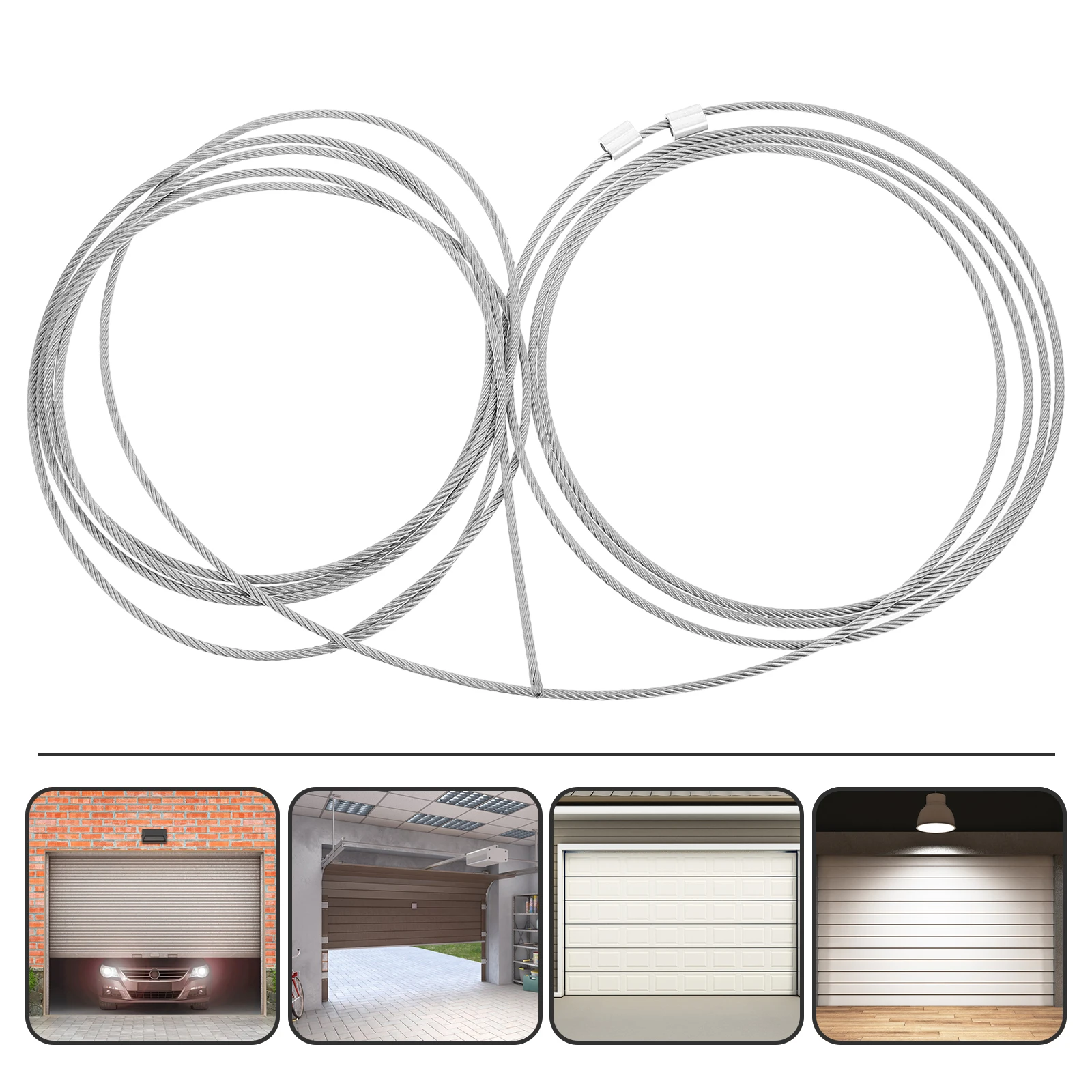 Heavy Duty Steel Replacement Part Durable Safety Cable Opener Trailer Use Strong Long Lasting Cord For Adjustment Flexible