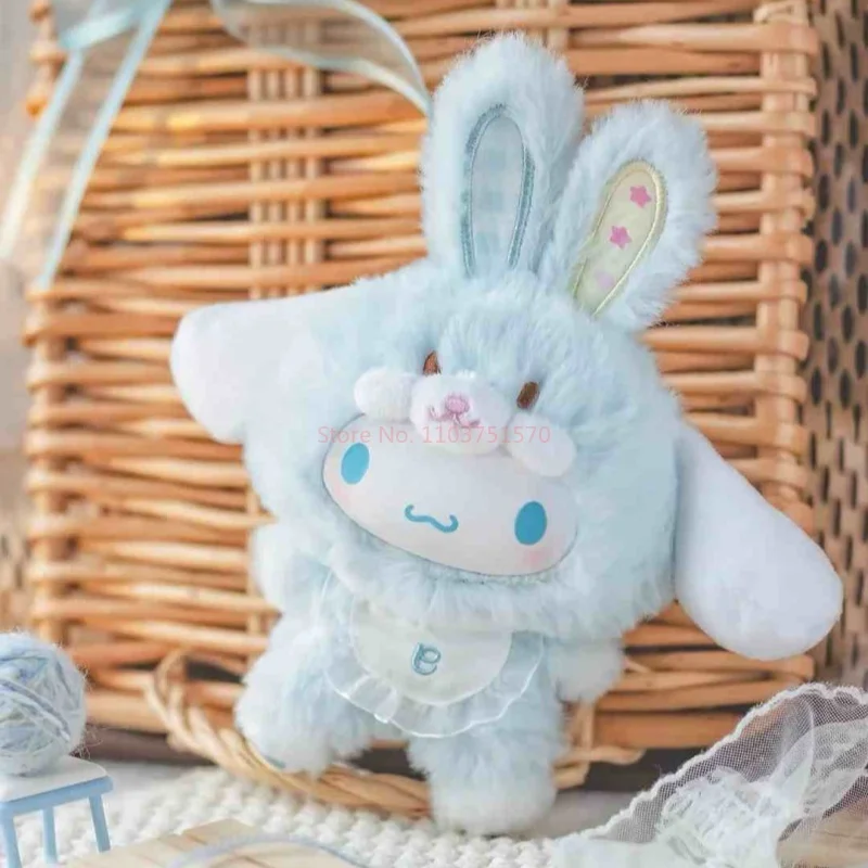 Autêntico sanrio elf coelho v3 caixa cega terceira geração vinil bebê bonito kuromi artesanal boneca decoração caixa surpresa presente da menina