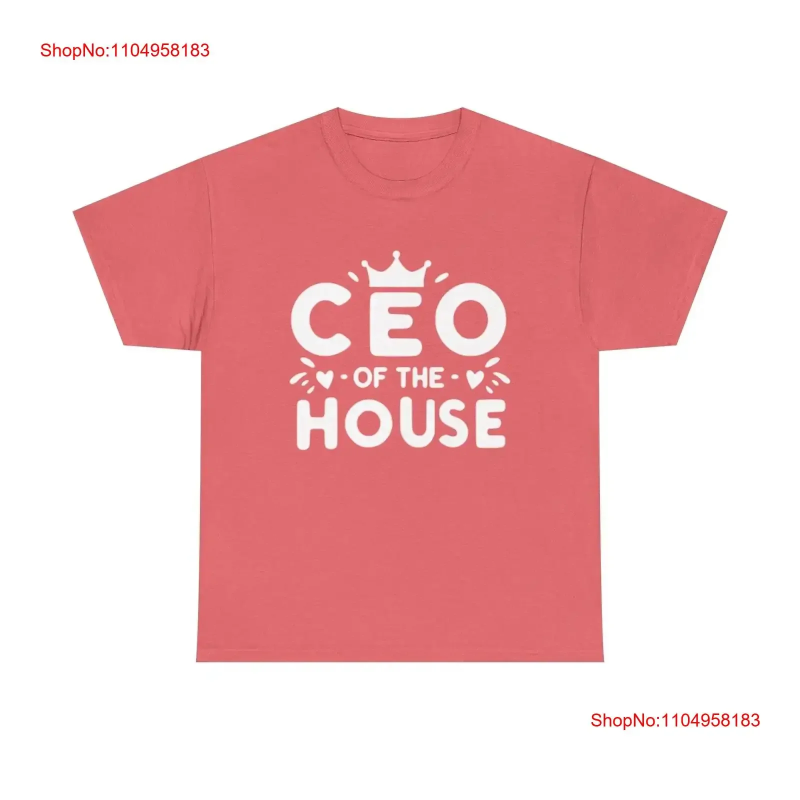 

CEO Of This House T Shirt Funny graphic Jokes Heavy Cotton vintage Washed streetwear Versatile Comfortable Breathable Stylish