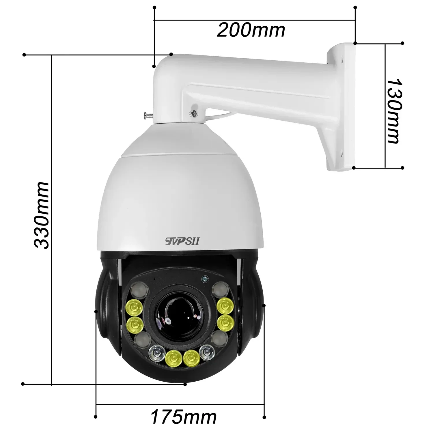 Pełnokolorowe automatyczne śledzenie 30 kl./s 8 MP 4K 90X Zoom optyczny 360 °   Obrót Audio Outdoor ONVIF POE PTZ IP Surveillance Speed Doom Cam