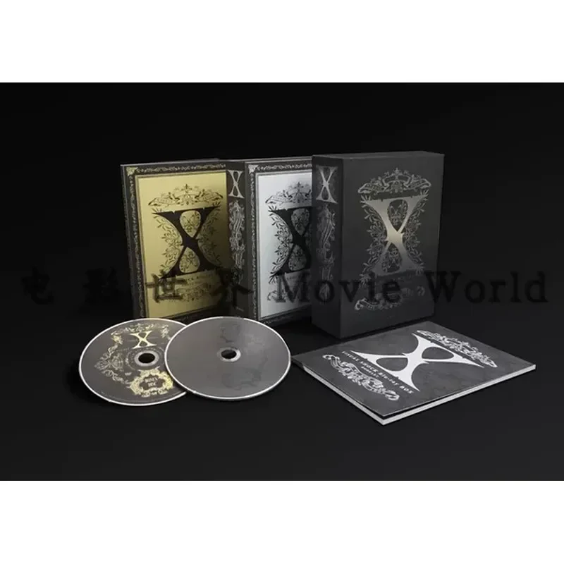 X Japan Limited Edition X VISUAL SHOCK 1989-1992 High Definition 1080P 8 Disc BD Original Music