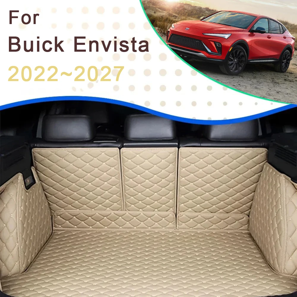 Car Trunk Cargo Liner For Buick Envista 2022~2027 5seat Waterproof Rug Rear Boor Mat Carpet Storage Pad Auto Accessories 2026