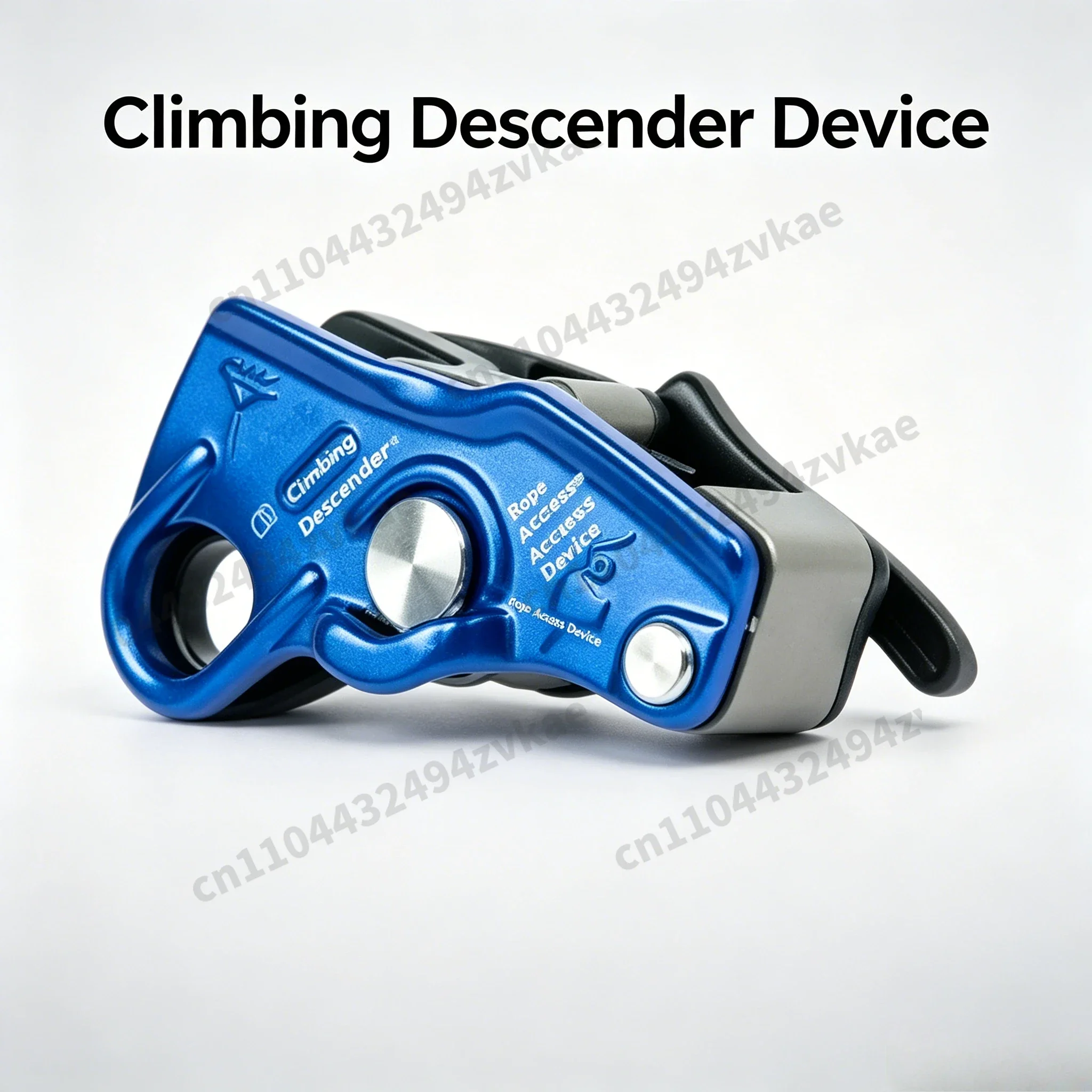 Self-locking Rock Climbing Descender Multifunctional Manual Top Rope Drop Positioning Protector Safety Equipment，Multifunctional
