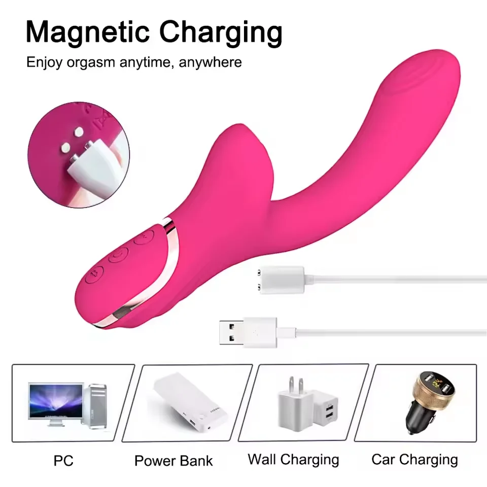 Powerful Sucker Vibrator Female Sucking Oral Clitoris Vagin Nipple Stimulator Massager Masturbation Adults Sex Toys for Women view 4