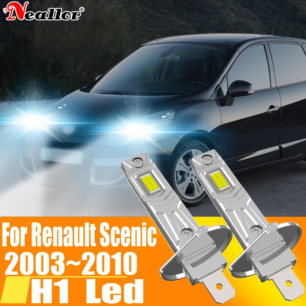 

H1 Led Headlight Canbus Bulb Car Light High Power Auto Fog Diode Moto Driving Running Lamp 12V 55W For Renault Scenic 2003~2010