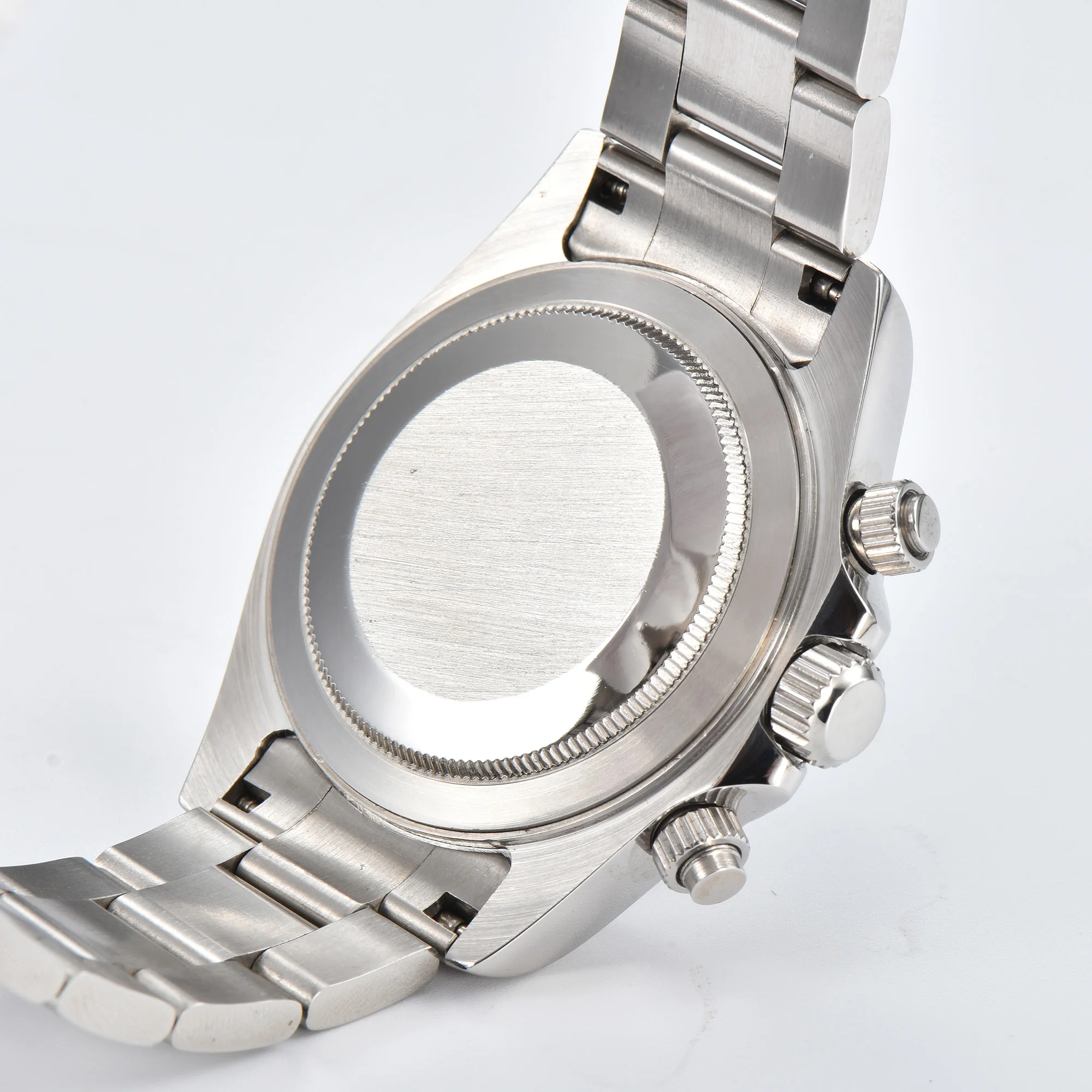 신제품 남성용 쿼츠 시계 40mm, 사파이어 럭셔리 크로노그래프 스테인레스 스틸 방수 남성용 시계 vk63 무브먼트 nh36 nh35 케이스 10