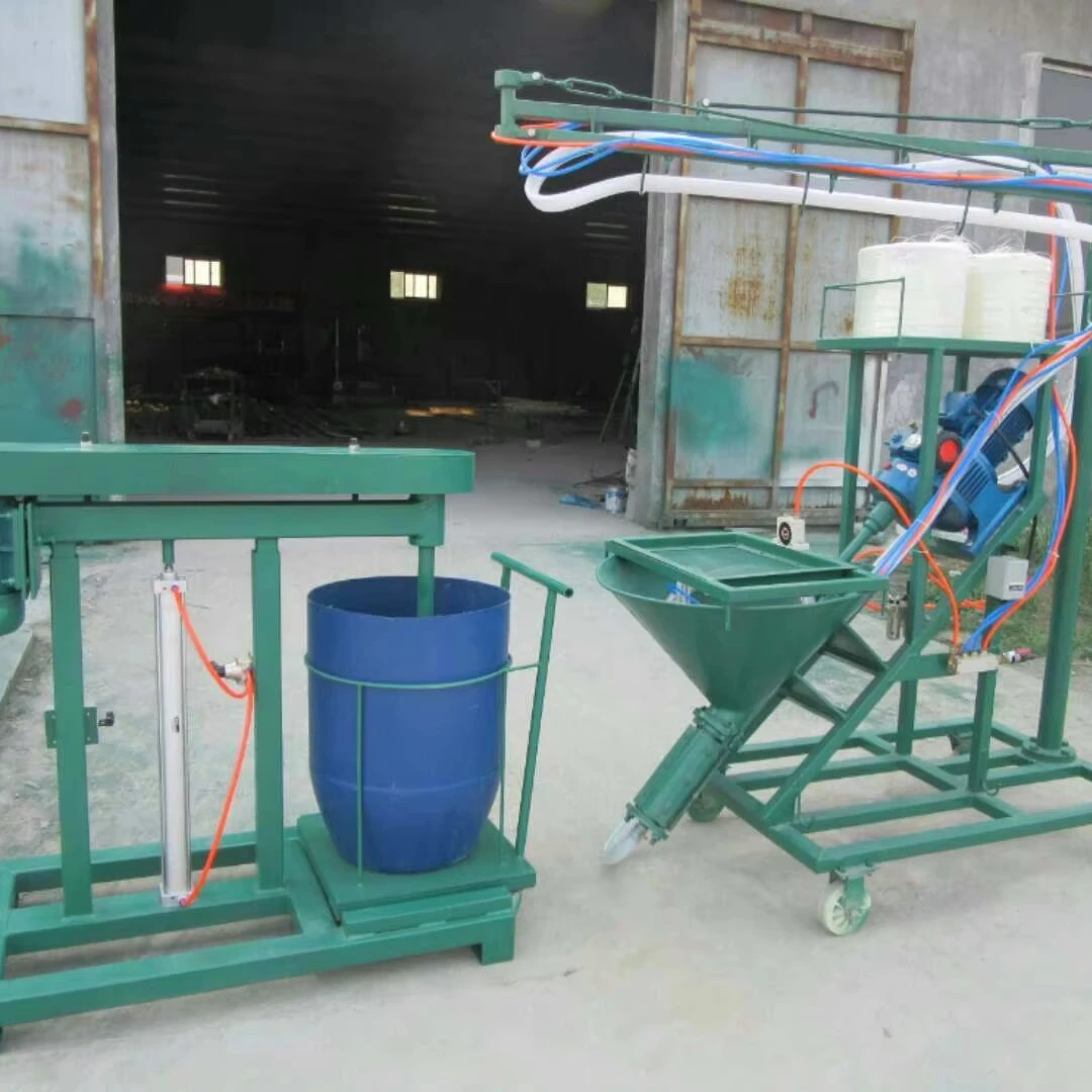 Customized High Quality GRC Spraying Machine With Mixer Glass Fiber Mortar Spray Machine For Efficient Cement Spraying