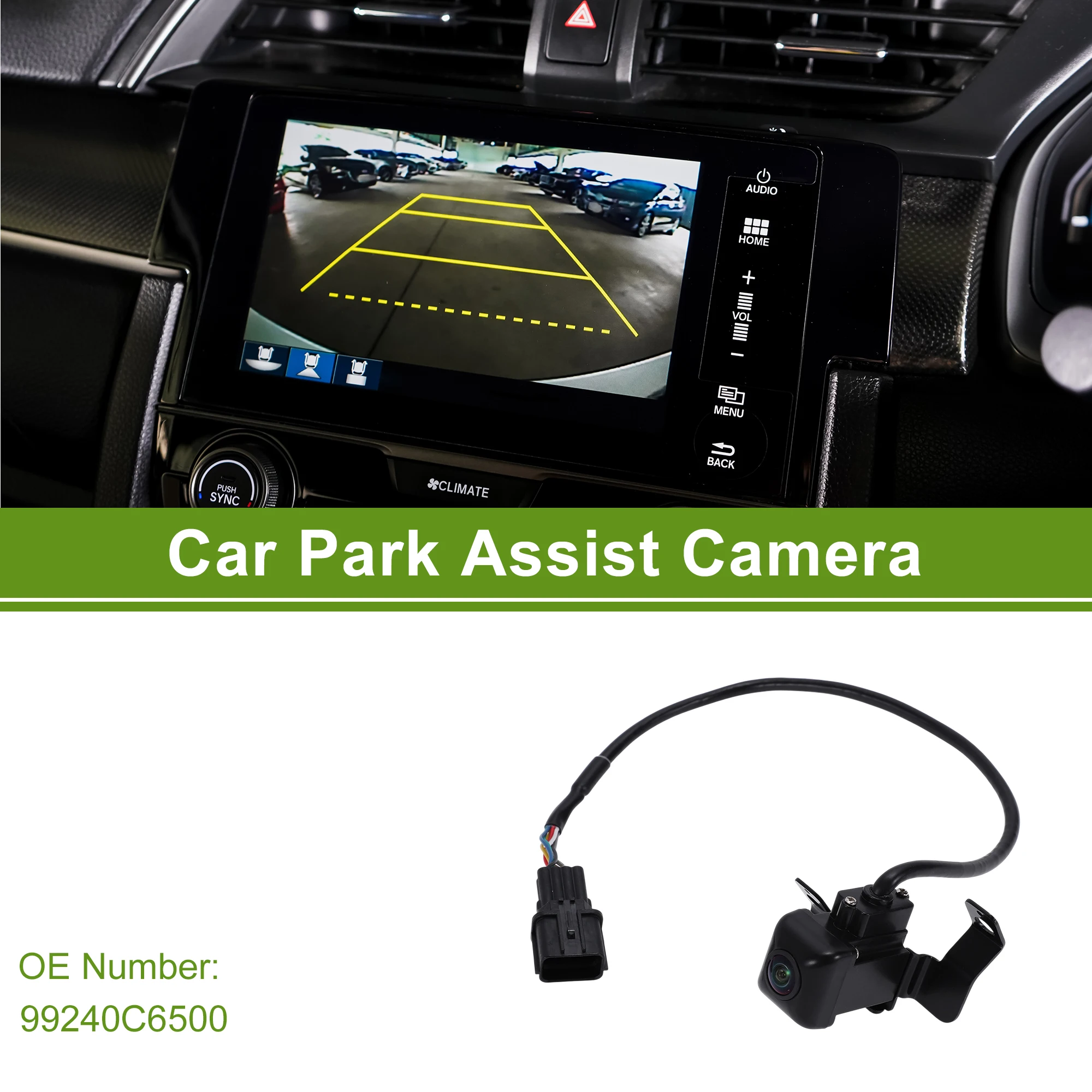 UXCELL Car Camera Rear View Backup Reverse Camera for Kia Sorento 2.4L No.99240-C6500