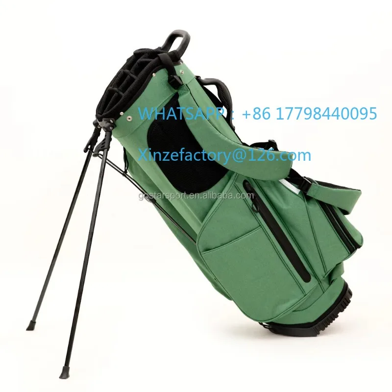 Customizable Functional Embroidered Logo Premium Golf Rack Bag