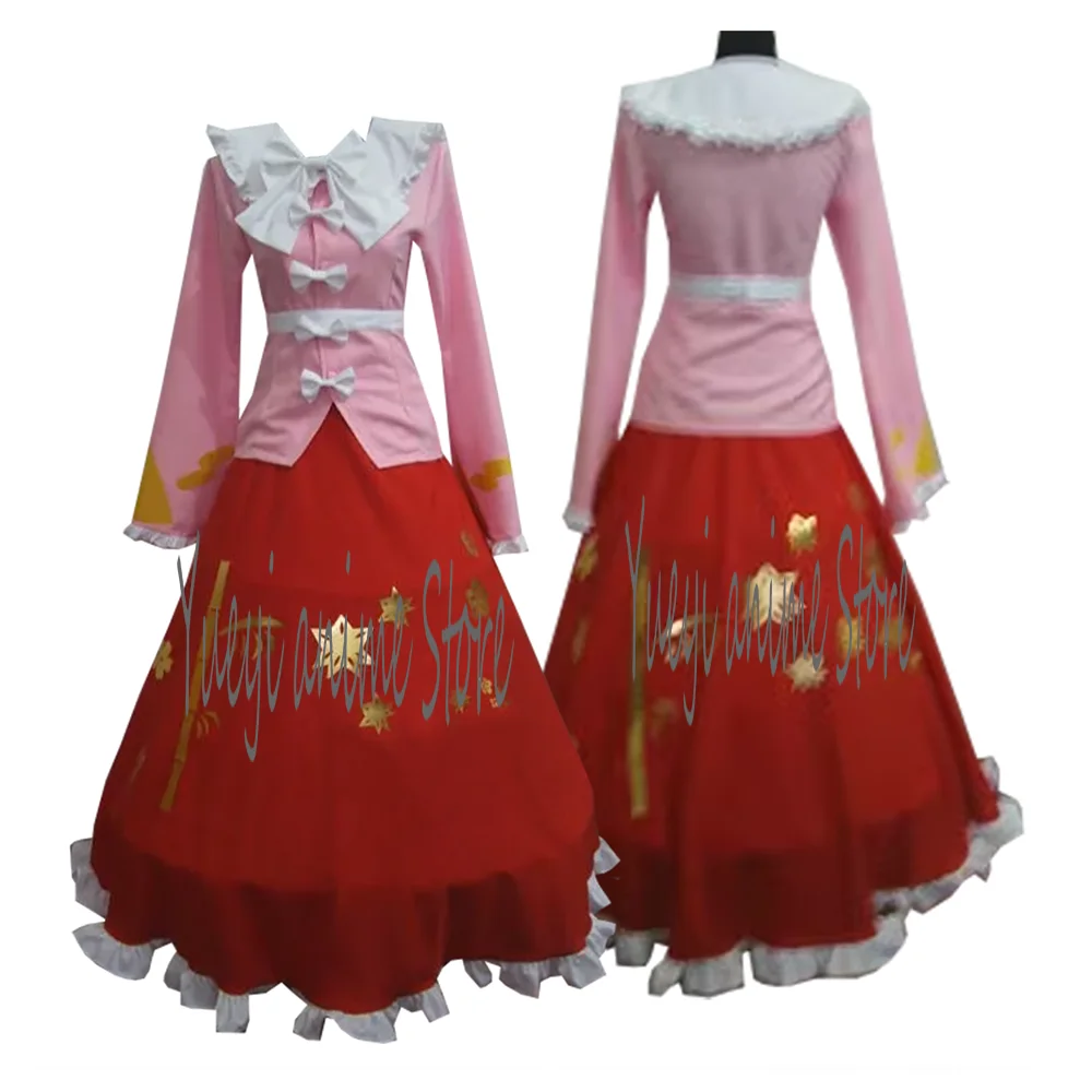 Anime Cosplay Houraisan Kaguya  Costume Women Fancy Dress Halloween Carnival Suit  customized