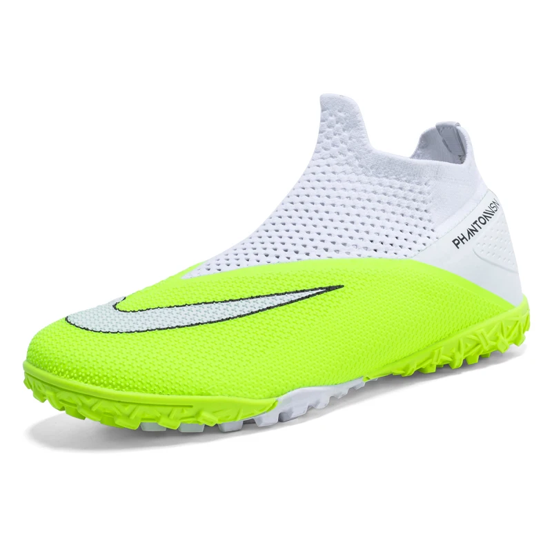 New Men Non-Slip Football Boots FG/TF Soccer Shoes Ultralight High-quality TF Sneakers Cleats Hot-selling Futsal Indoor Match