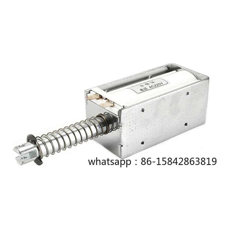 60MM High Thrust Suction 15 KG Push-Pull Electromagnet Open And Close Solenoid 24V 220V Long Stroke