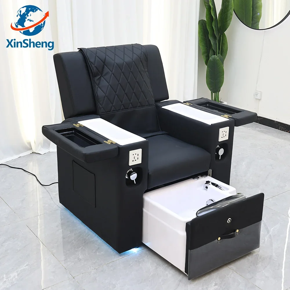 

XinSheng Salon Chairs Pedicure Chair SPA Furniture Massage Sofa Nail Beauty Chair Home Couch Foot Bath Couches Household Items