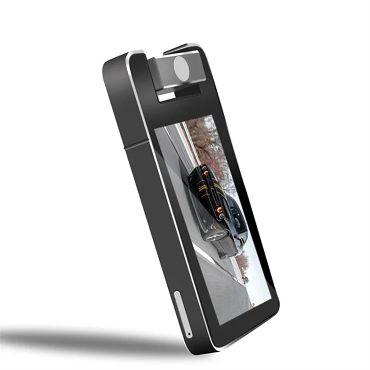 مسجل فيديو صغير بعدسة مزدوجة كاميرا DVR للسيارة كاميرا داش مع صندوق أسود للرؤية الأمامية والخلفية