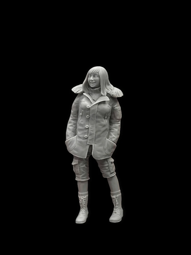 

1/20 Casting Resin Model Assembly Kit, GK, Plush Girl, Unpainted