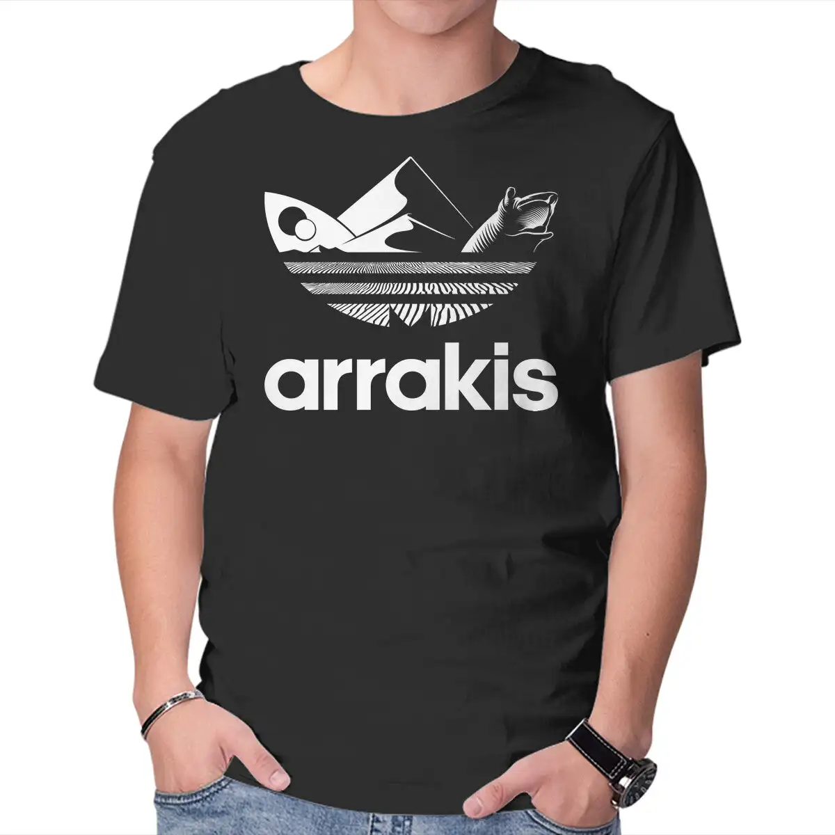 

AdiArrakis Anime Graphic T-shirts For Men Clothing Women Short Sleeve Tees Vintage High Quality 100%Cotton