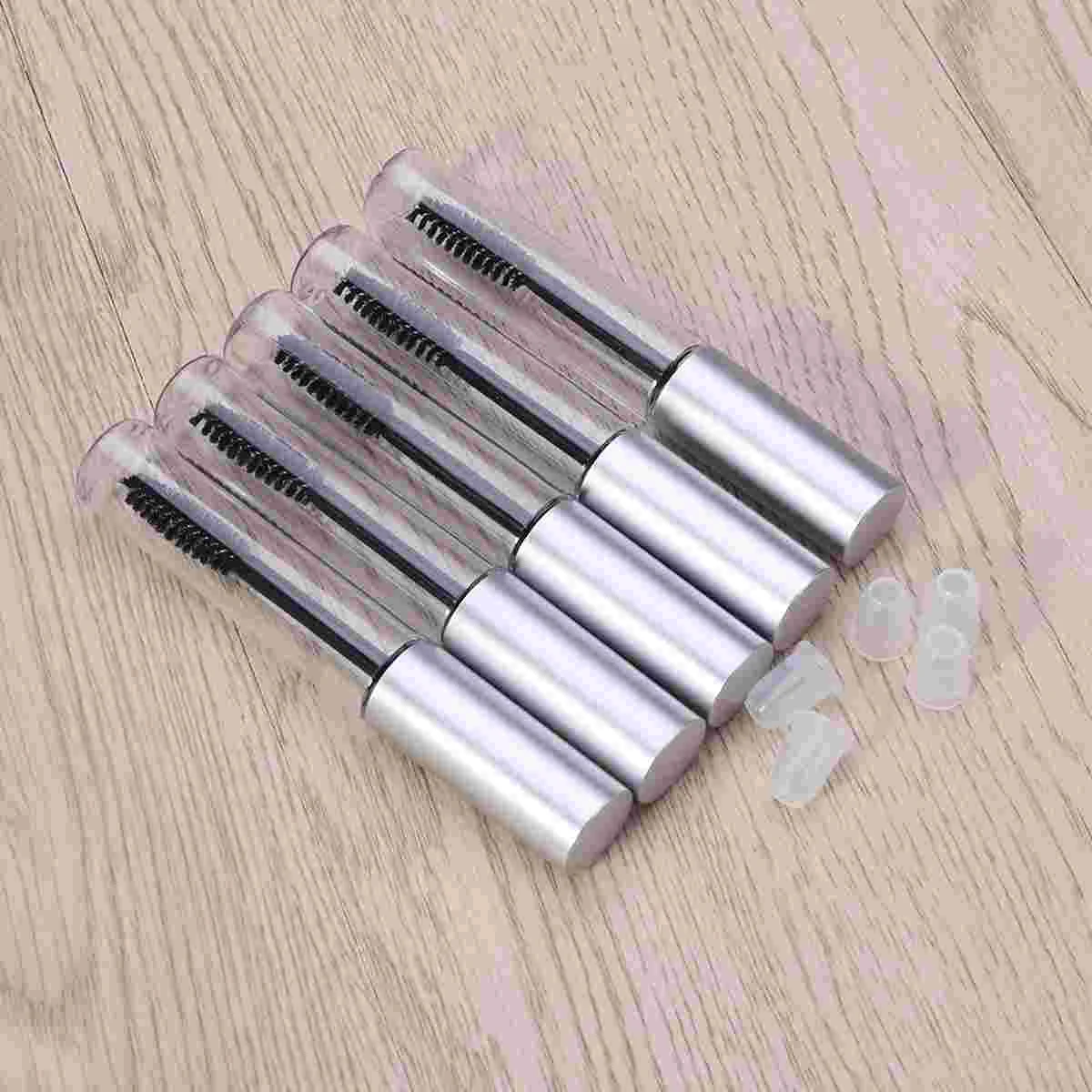 5 Pcs Packaging Material Eye Lash Serum Growth Empty Eyelashes Bottle Cream Mascara Tube Container