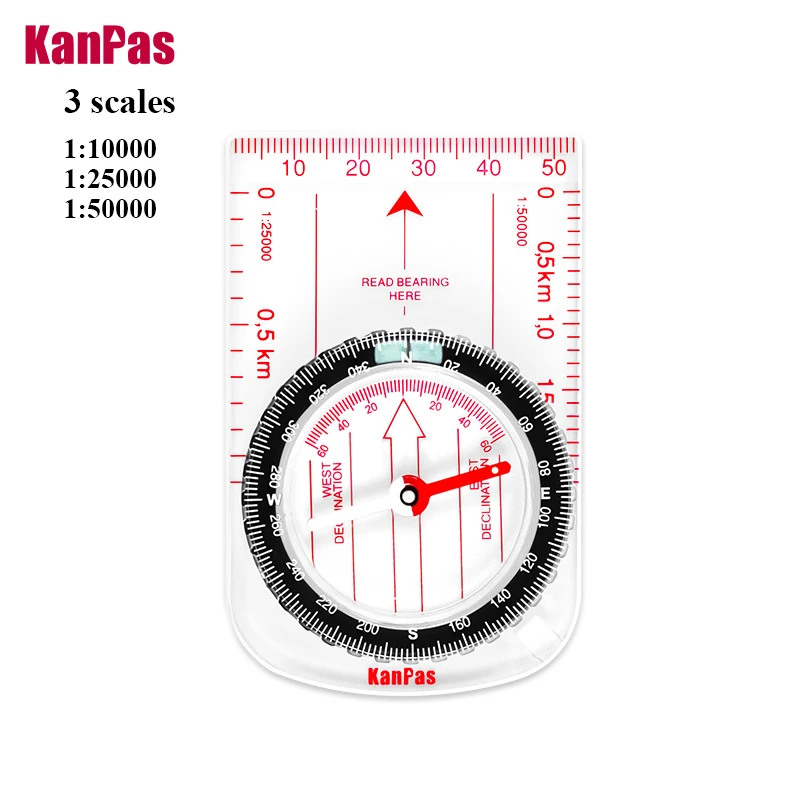 KANPAS Scouts compass / For Outdoors Navigation,  hiking, school Teaching