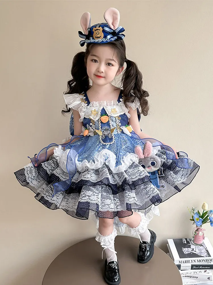 gonna-lolita-stile-principessa-per-bambine-costume-da-poliziotta-judy-rabbit-abito-gonfio-su-misura-per-bambini