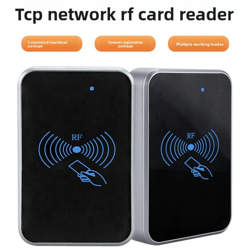 

Network Card Reader RJ45 network port TCP IP RFID Ethernet LAN M1 IC Port 13.56Mhz Device with HTTP Support for Access Control