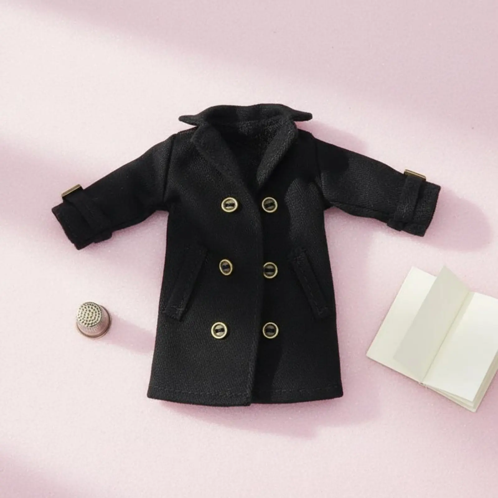 OB11 Doll Overcoat Detailed Craftsmanship BJD Doll Coat Toy Accessory Collectible Great Gift for Display