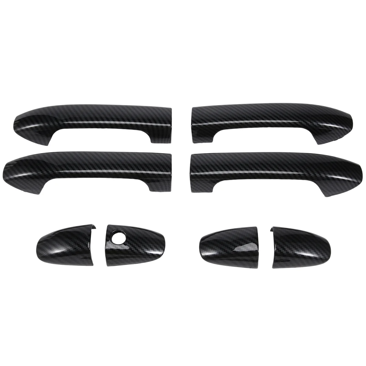 AD05-Car Door Handle Cover Styling Stickers for Mercedes Benz Vito W447 Metris Valente V-Class 2016-2021