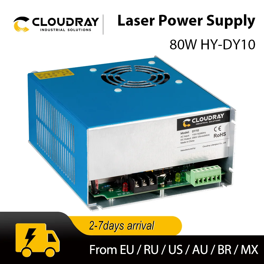 Zasilanie lasera Co2 Cloudray DY10 dla RECI W1/Z1/S1 Co2 rura laserowa grawerowanie/maszyna do cięcia serii DY