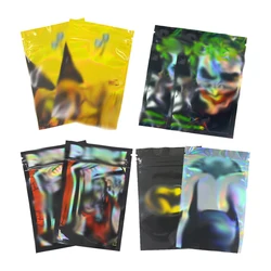 10PCS 8.5X13cm 3G Resealable Cartoon POUCH Plastic Package Pouches Storage Water Smell Proof Mylar Bags Food Grade Ziplock Bag