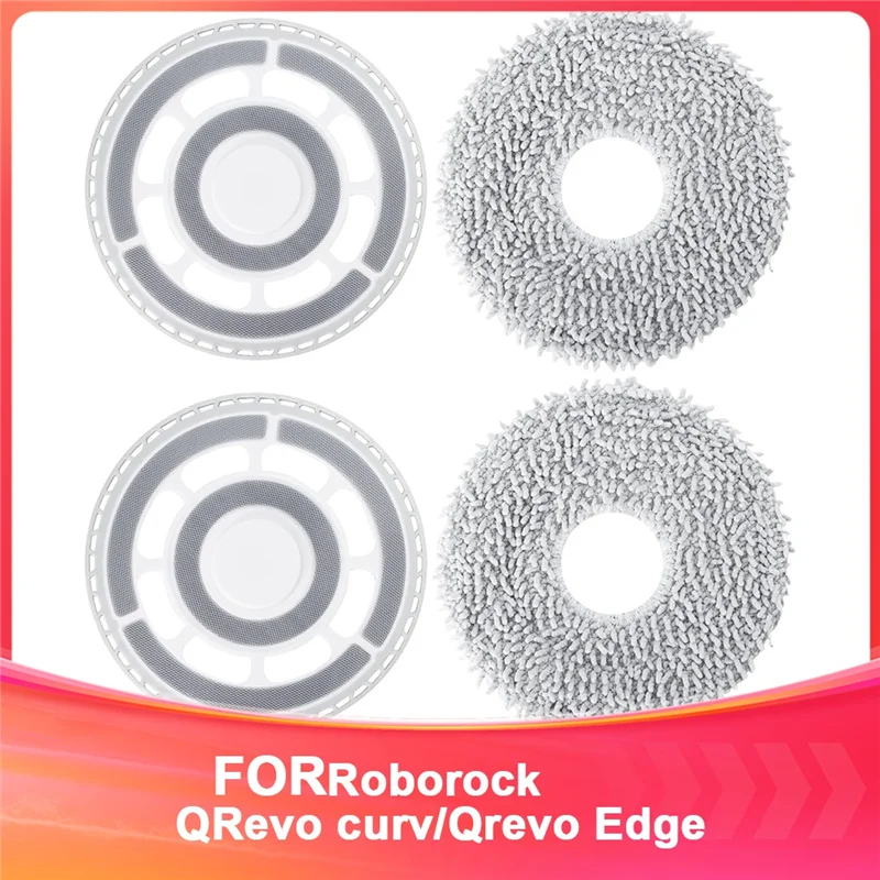 ABVI-para Roborock Qrevo Curv piezas de repuesto para Roborock Qrevo Curv Acuum piezas de limpiador