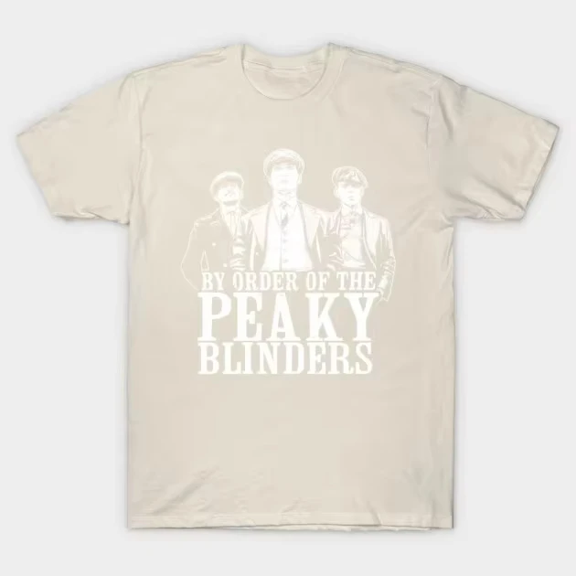 2026 Peaky Blinders - Gangster Family Graphic Men's T-Shirt Unisex O-Neck Cotton Short Sleeve Y2k Oversiz Y2K