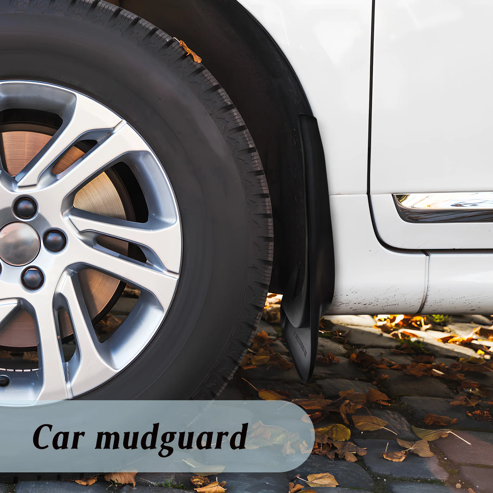 

4Pcs Car Mud Guard Universal Tire Splash Guard Wheel Accessories Rear Mud Flap Car Wheel Protector For Truck Exterior Vehicle
