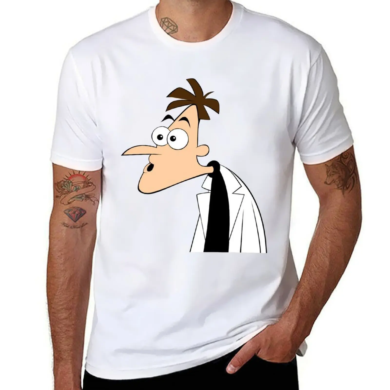

Dr. Heinz Doofenshmirtz T-Shirt t shirt man cotton t shirt man plain man t shirt graphic T-Shirt