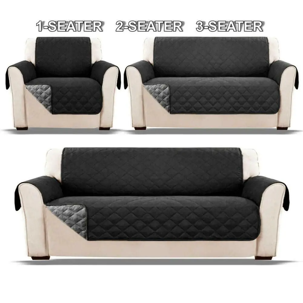 Waterproof Sofa Cover Anti-wear Couch Cover for Dog Pet Kids Recliner Armchair Furniture Slipcovers 1/2/3 Seater Protect