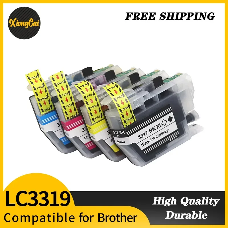 

8 шт. совместимый картридж для Brother LC3319 LC3317 для Brother MFC-J5330DW MFC-J5730DW MFC-J6530DW MFC-J6730DW MFC-J6930DW