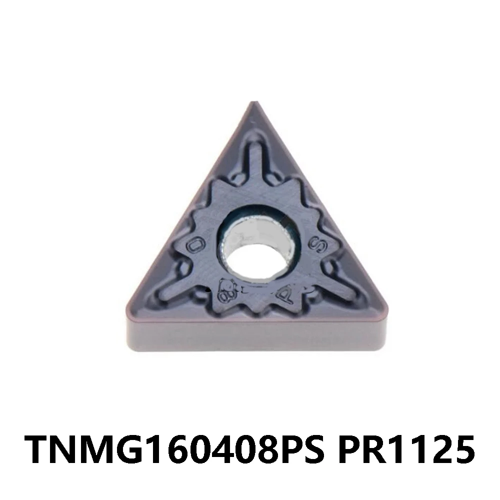 Original TNMG160408PS PR1125 Carbide Inserts Turning Tools TNMG160408 PS TNMG 160408 PS CNC Lathe Cutter TNMG1604 Machine Bar