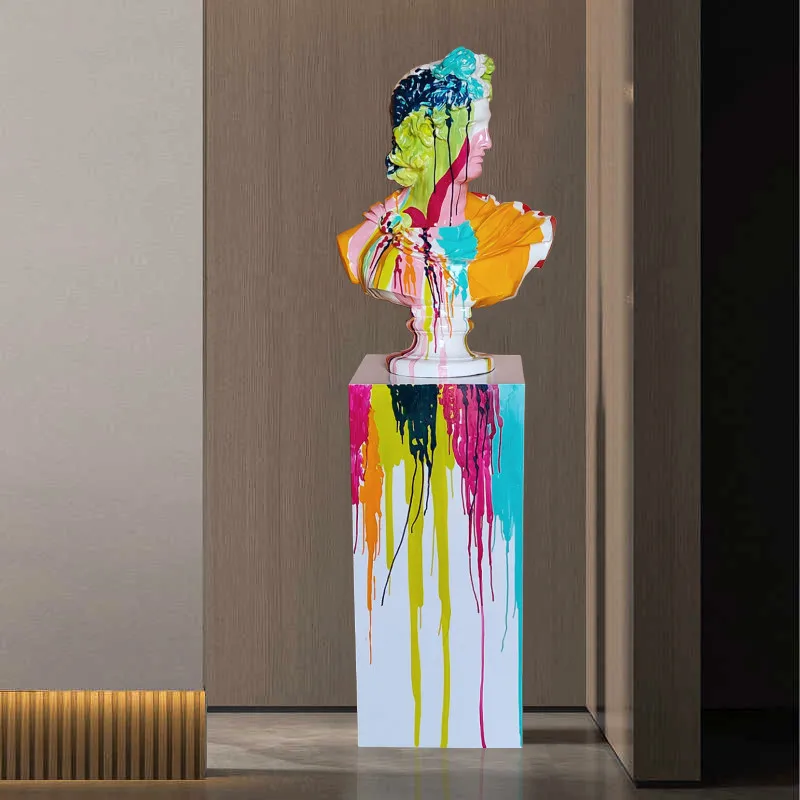 Light luxury figure sculpture Venus David office porch decoration artwork large creative floor ornament