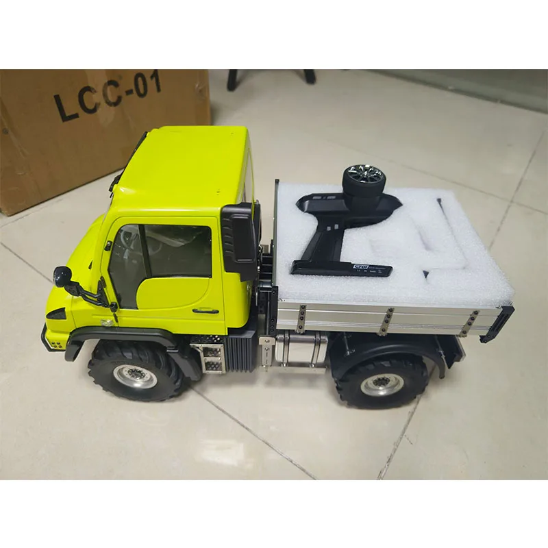 نموذج مركبة هندسية Unimog 23 للبالغين ، سيارة بتحكم عن بعد ، سيارة محاكاة تسلق ، جديد ،