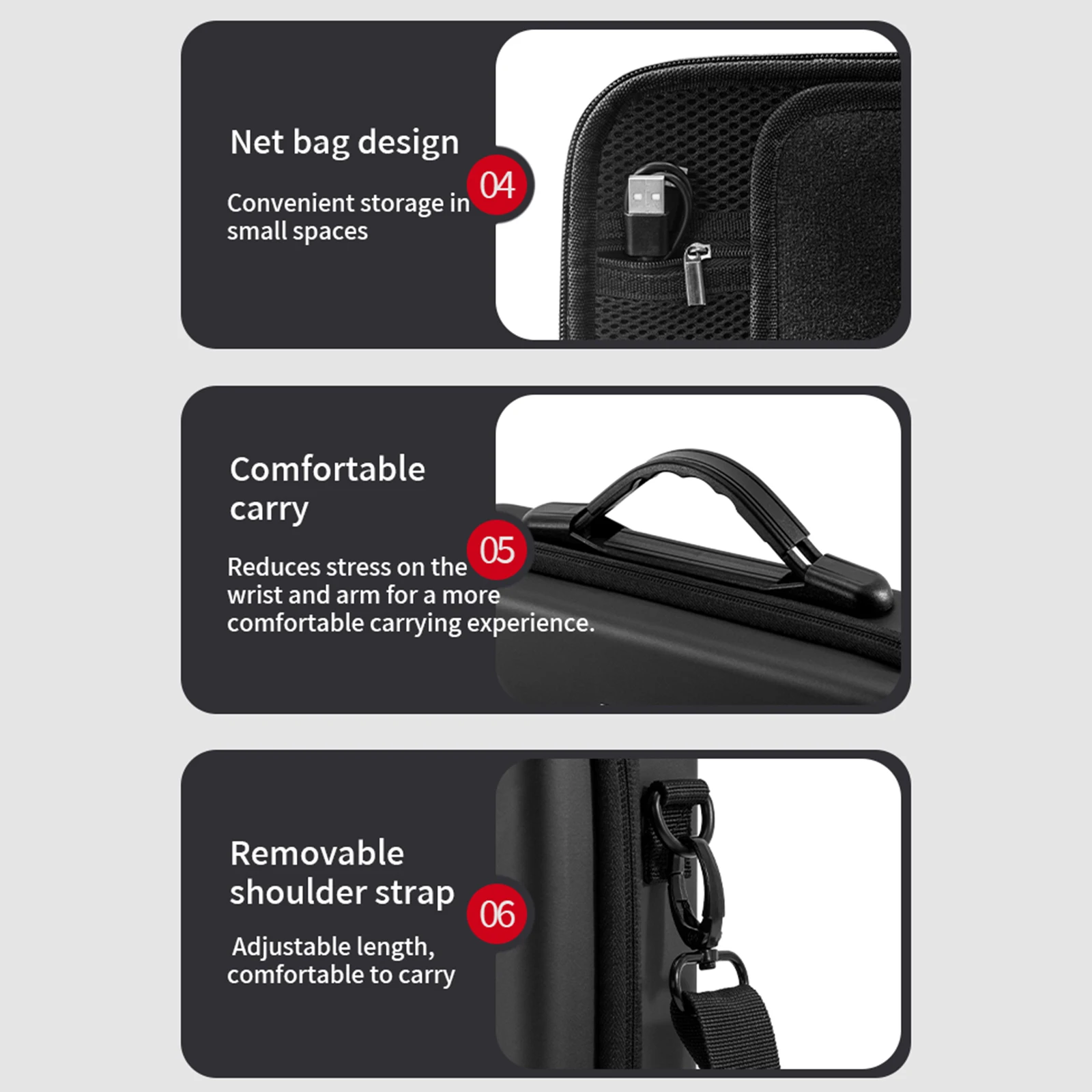 

Для Insta360 Ace Pro 2: Комплект для переноски, органайзер-сумка, жесткий чехол большой емкости, ударопрочная защитная сумка для путешествий на природе