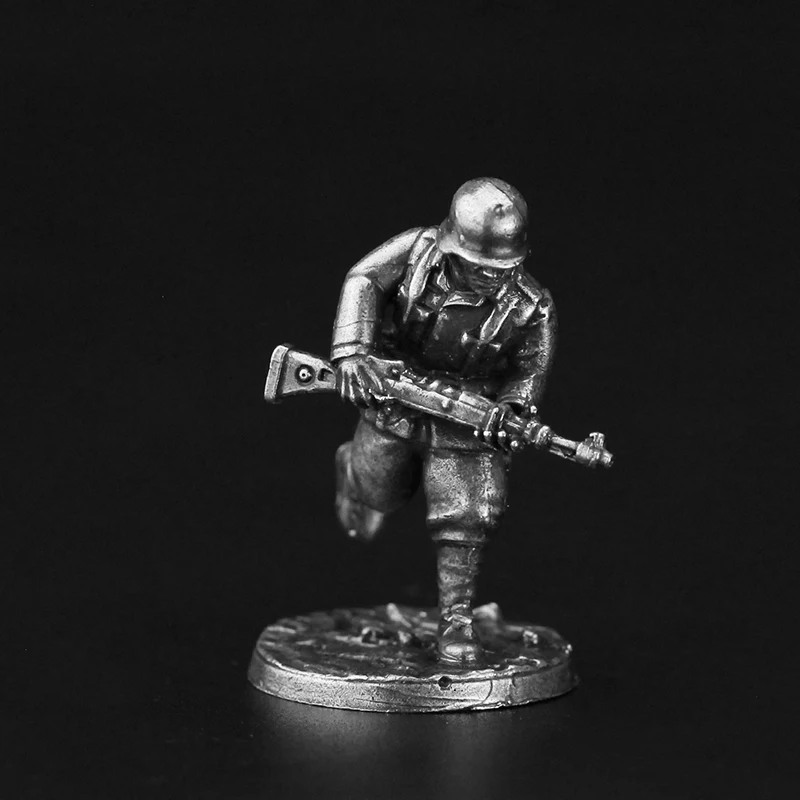 Guerra militar metal soldado do exército alemão modelo corpo brinquedos peça de jogo de tabuleiro ornamento em miniatura acessórios figuras de ação criativas