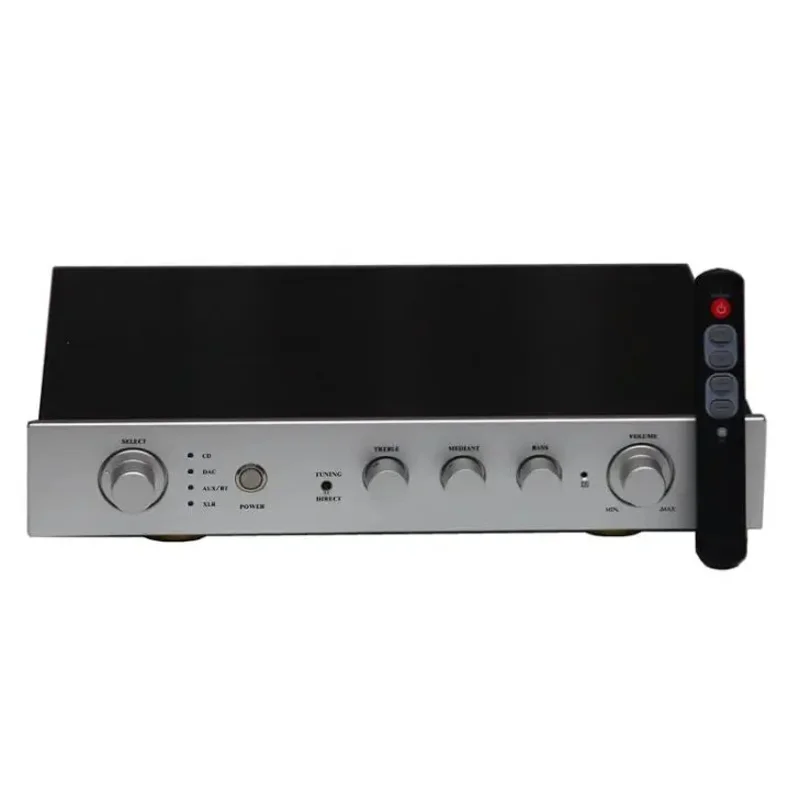 E300 Preamplifier HiFi High, Medium And Low Tone Pre-Bile Balance Remote Control 5.1 (THD) ≤0.001% ( 1KHz )