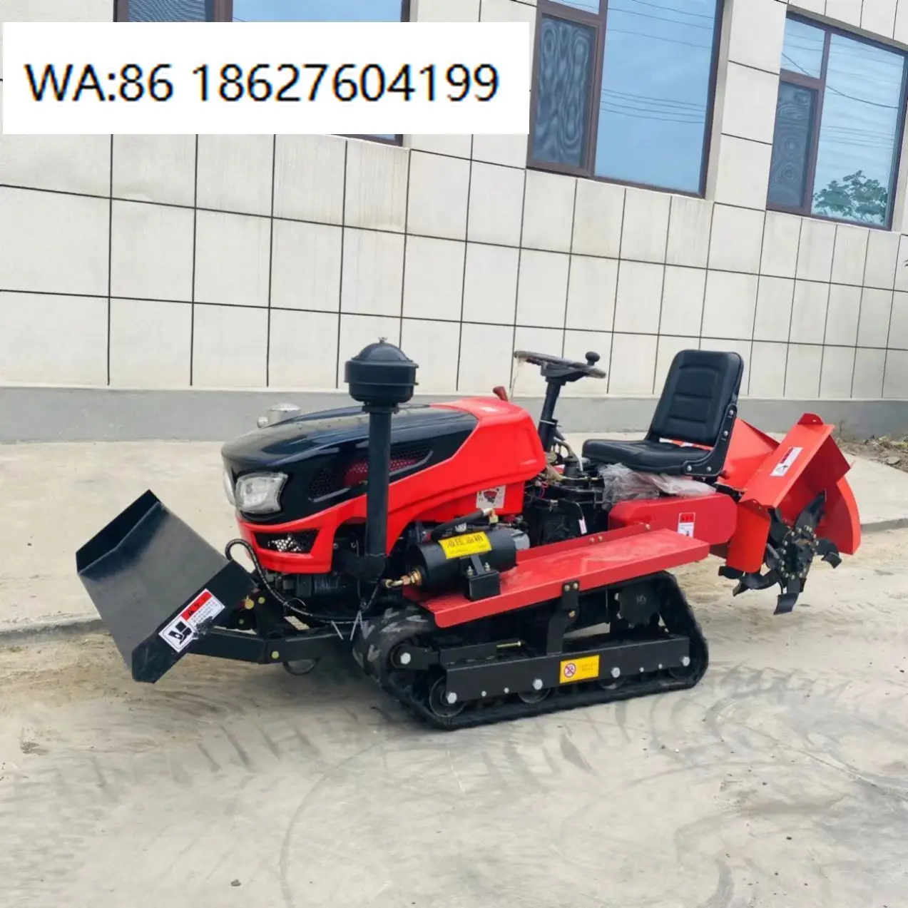 Cheap Price Remote Control Mini Cultivator Agricultural Machinery Micro Tiller For Paddy Garden Use