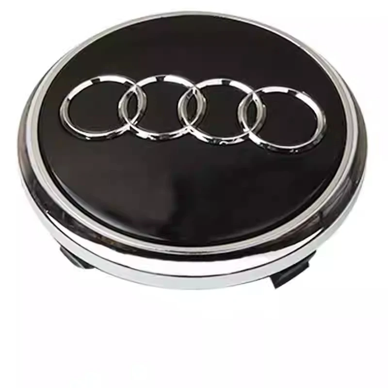 4pcs For Audi A3 A4 B8 A6 C7 A5 Q5 Q3Q7 S3 S4 S5 S6 S8 Car Wheel Hub CenterCaps 60mm 61mm 68mm 69mm Rim CoverAccessorie