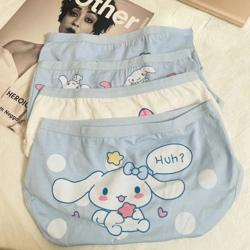 Sanrio Cinnamoroll children\'s and girls\' new creative cartoon pattern comfortable pure cotton antibacterial breathable briefs