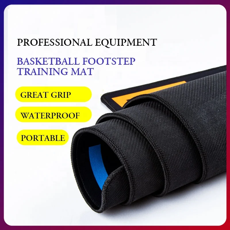 

Extra Large Size Basketball Agility Training Mat Dribble Foot Workout Equipment Non-slip Basketball Training Equip